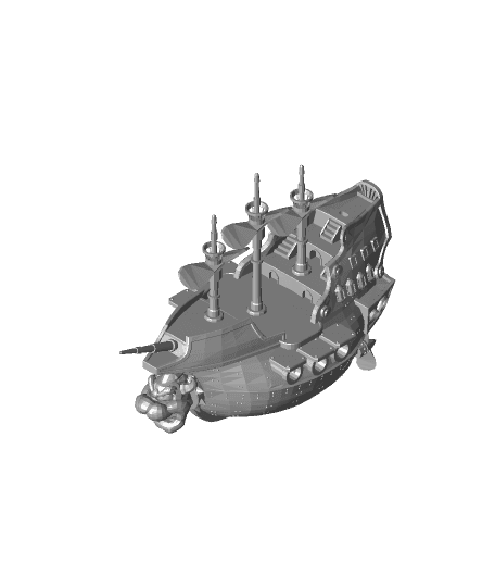 Koopa Airship 3d model
