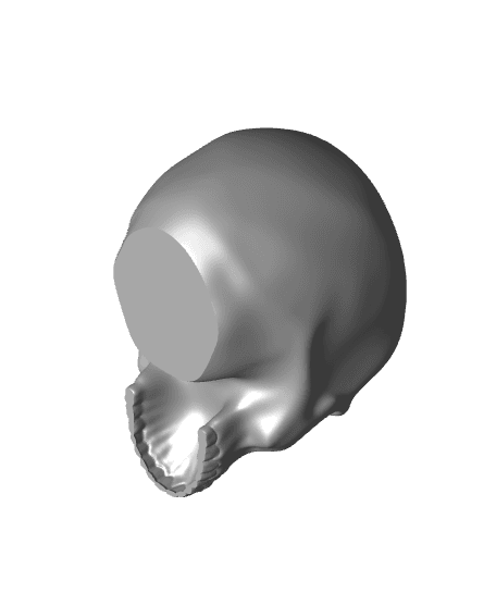 Skull Bowl 3d model