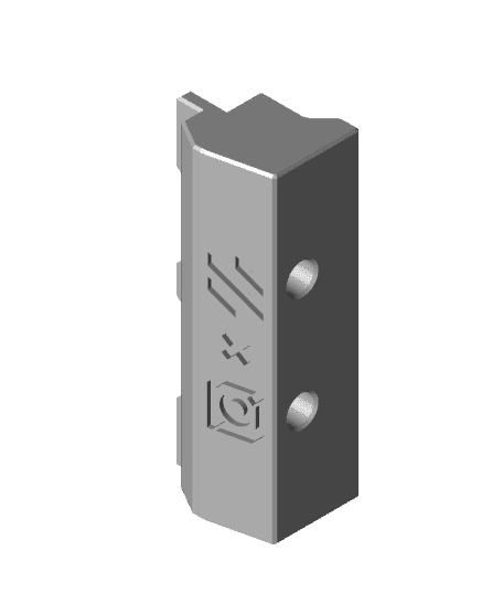 Voron V0 compact handles (remix) 3d model