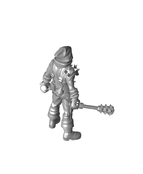 Raider 03 (25mm Base) 3d model