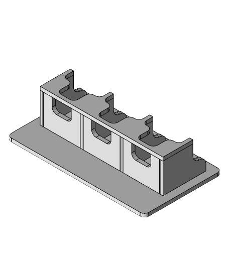 wall mobile stand 3d model