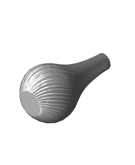 The Slim Drop - A Botany Chic Vase  3d model