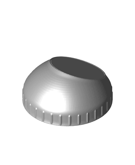 Garbage Lid for Protein Container 3d model