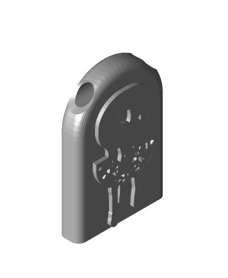 Eerie Elegance: Halloween Headstone Alphabet Keychain - Personalize Your Spooky Style! LETTER S 3d model
