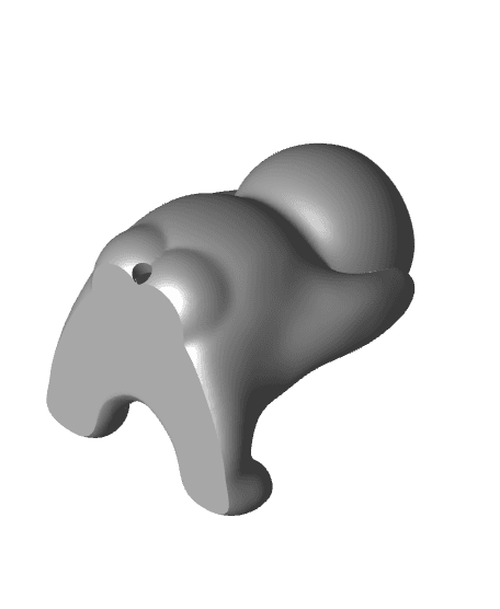 Chunky People Planter Sitting Holding Head / No Supports 3d model