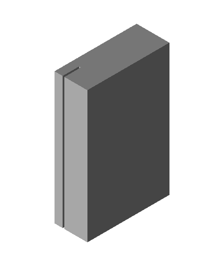 simple sanding block 3d model