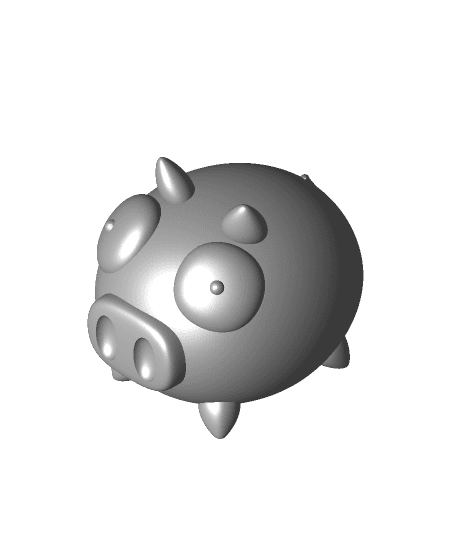 This is the Rubber Pig from the Invader Zim! 3d model