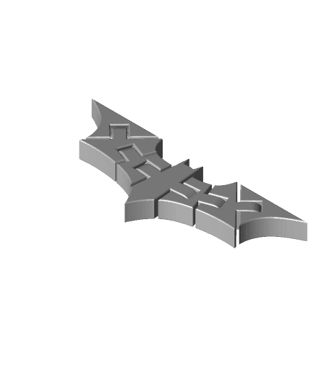 Batman Batarang flexi - articulated 3d model