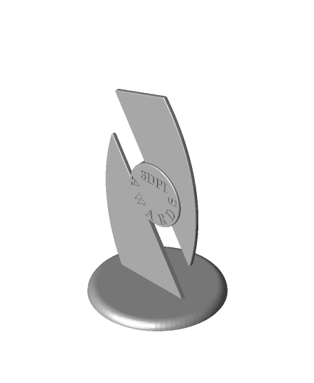 Trophy 3 #3DPIAwards 3d model