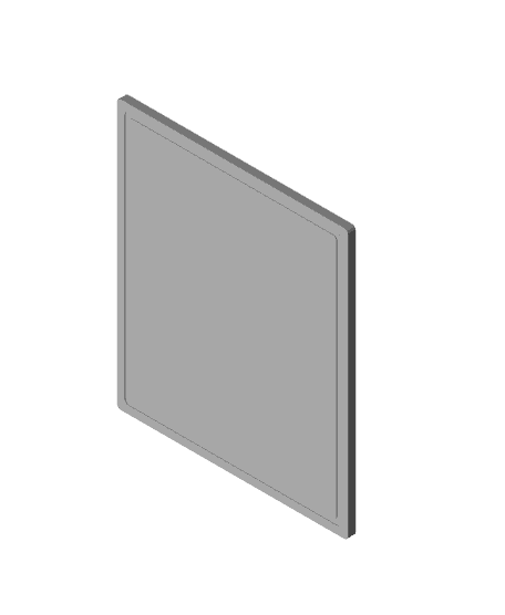 Multiboard Blank Board 3d model