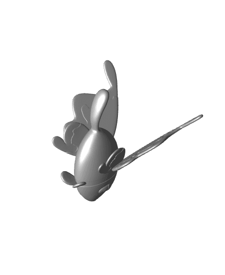 Pokemon Lumineon #457 - Optimized for 3D Printing 3d model