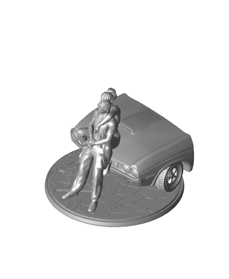 GTA 6 LUCIA & JASON DIORAMA 3d model