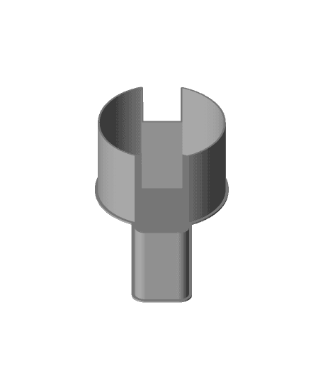 Flat key, nestable box (v1) 3d model