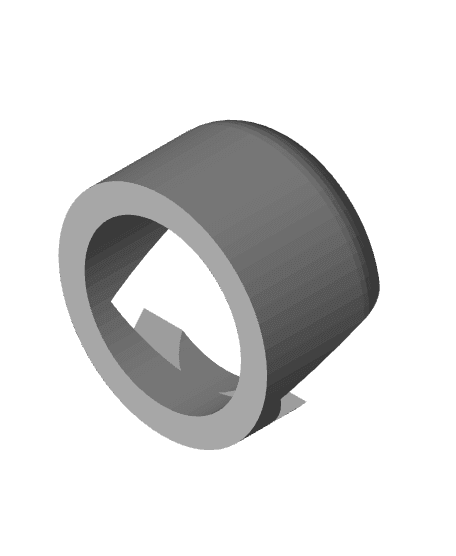 round phone stand.stl 3d model