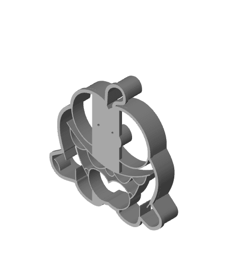 Sweet Monster Cookie Cutter, Biscuit Cutter 3d model