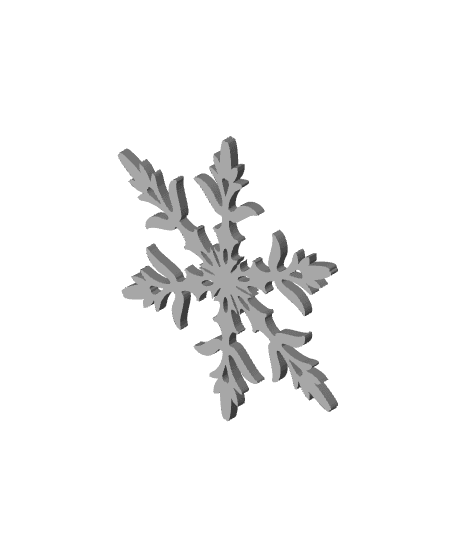 Snow Flake 3 3d model