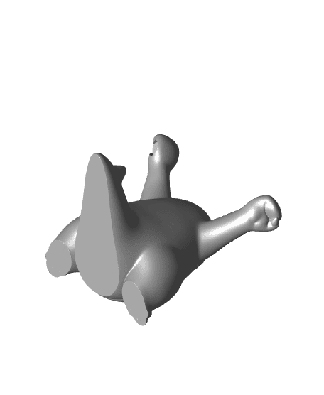 Marowak (Easy Print No Supports) 3d model