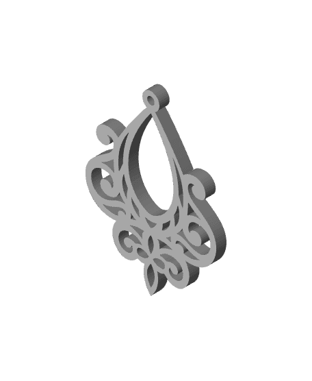 Earrings - Special Design 3d model