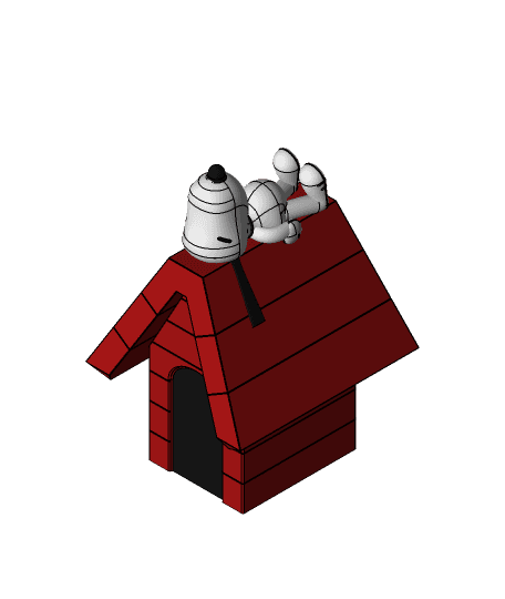 Snoopy 3d model