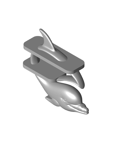 Dolphin Shelf.stl 3d model