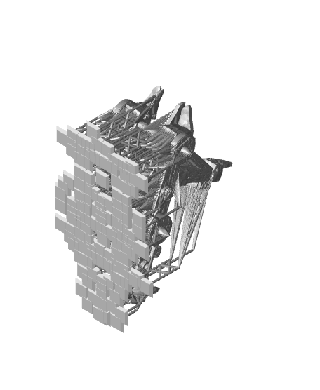 Morthan Orc Catapult 3d model