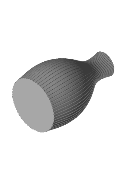 Vase für Trockenblumen 3d model