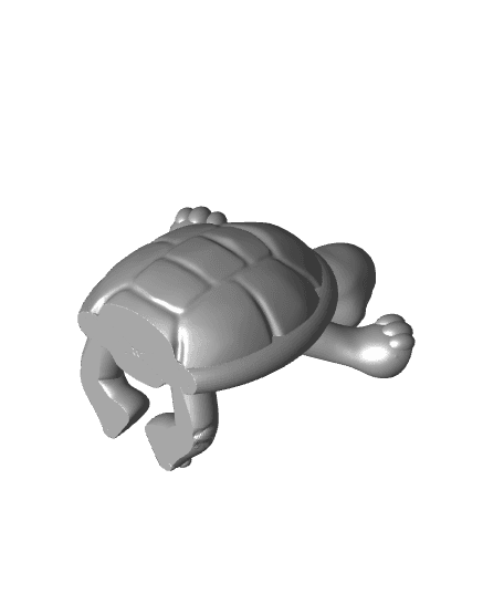 LFC Happy Turtle Sculpt 3d model