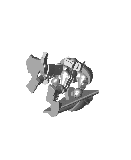 FHW: VoidFang Nexus Eyes pistollario alternate pose 3d model