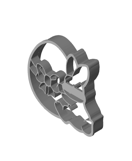 Surprise Cookie Cutter, Biscuit Cutter 3d model