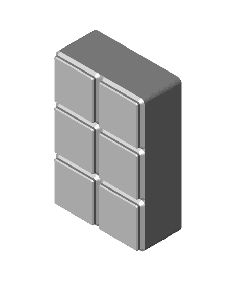 Gridfinity Step Drill Storage 3d model