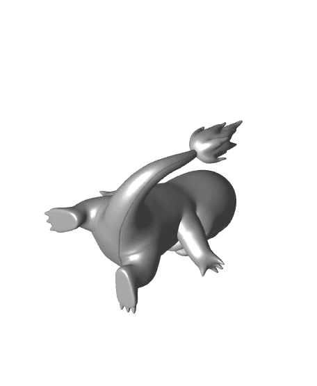 Pokemon Charmander #4 - Optimized for 3D Printing 3d model