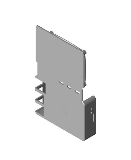 M!N!MAL 5 CH - Raspberry Pi 5 Case 3d model