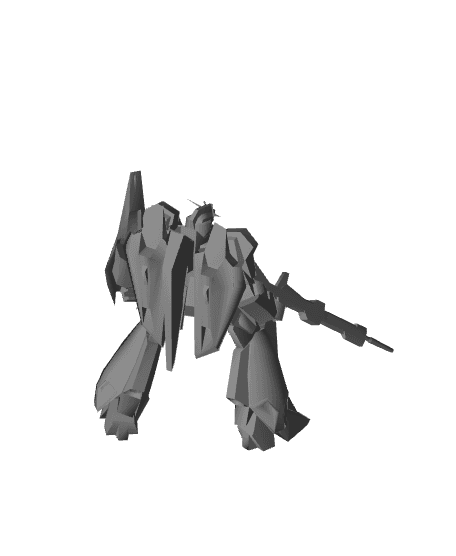 MSZ-006 Zeta Gundam 3d model