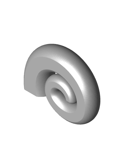 Spiral Sound Amplifier 3d model