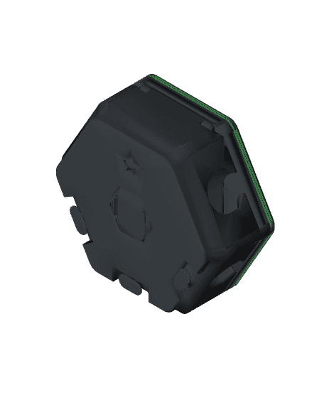 Hextraction Sonar Tile 3d model