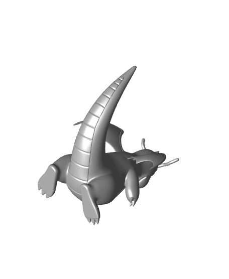 Pokemon Dragonite #149 - Optimized for 3D Printing 3d model