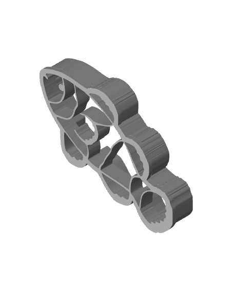 Fish Cookie Cutter, Biscuit Cutter 3d model