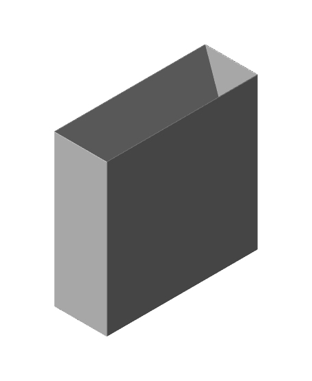 Hidden Compartment Minimalist Bin | Lightweight 3d model