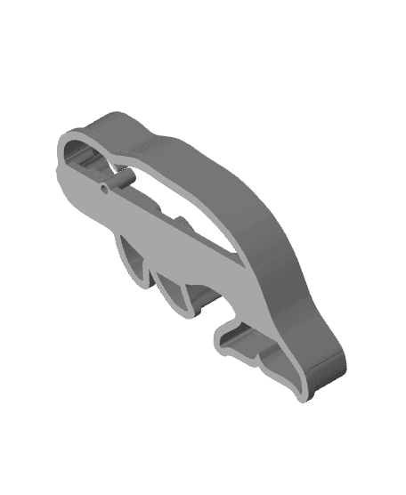 Dolphin Cookie Cutter, Biscuit Cutter 3d model