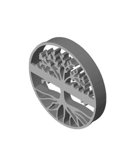 Tree Of Life Cookie Cutter, Biscuit Cutter 3d model