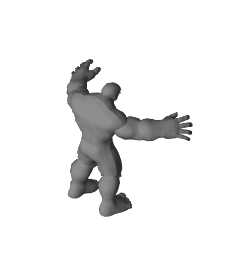 Hulk.obj 3d model