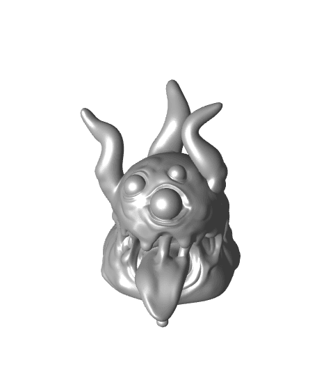 Slimes - The Gelatinous Queen - PRESUPPORTED - Illustrated and Stats - 32mm scale			 3d model