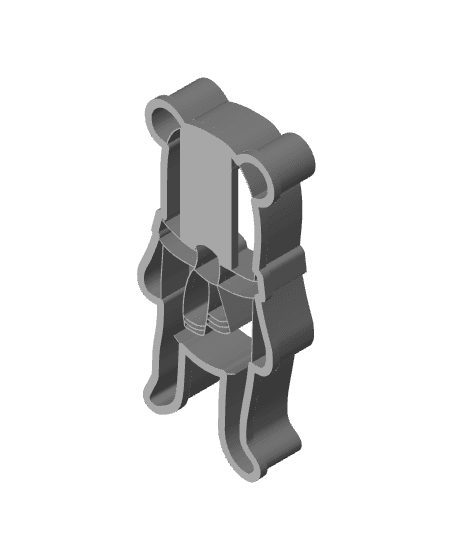 Bear Cookie Cutter, Biscuit Cutter 3d model