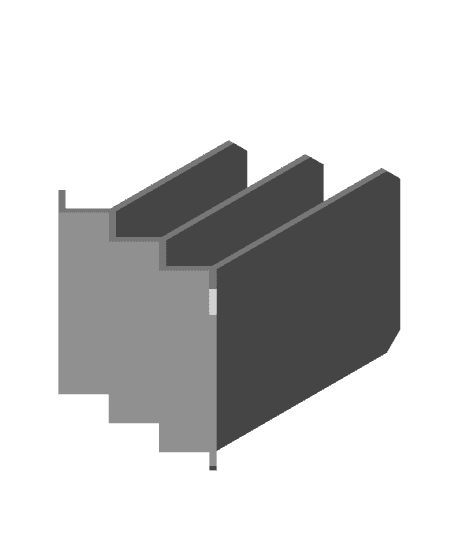 RAW NOTES & BUSINESS CARD STAND 3d model