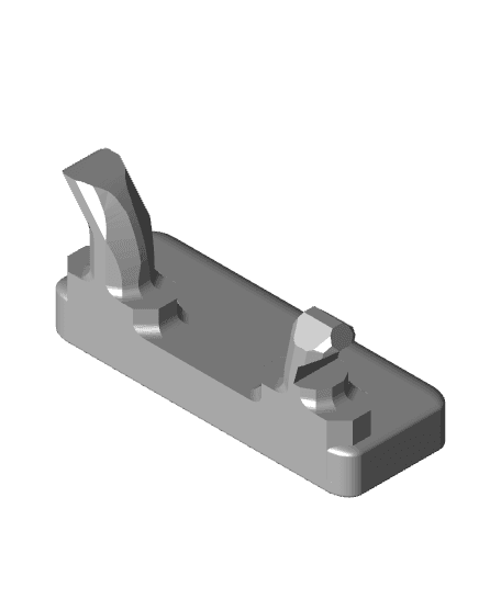 Minimalist Allen Key support for Multiboard 3d model