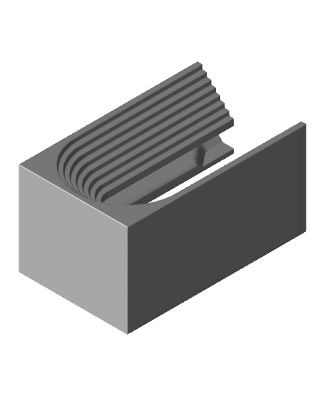 Modern Switch Lite Dock 3d model