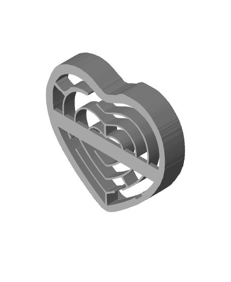 Labyrinth Cookie Cutter, Biscuit Cutter 3d model