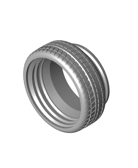 MODULAR TIRE STACK 3d model