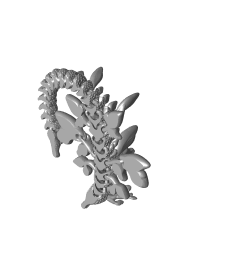 Flexi Leafy Sea Dragon 3d model