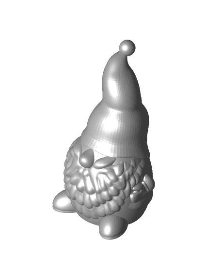 christmas Gnome 3d model